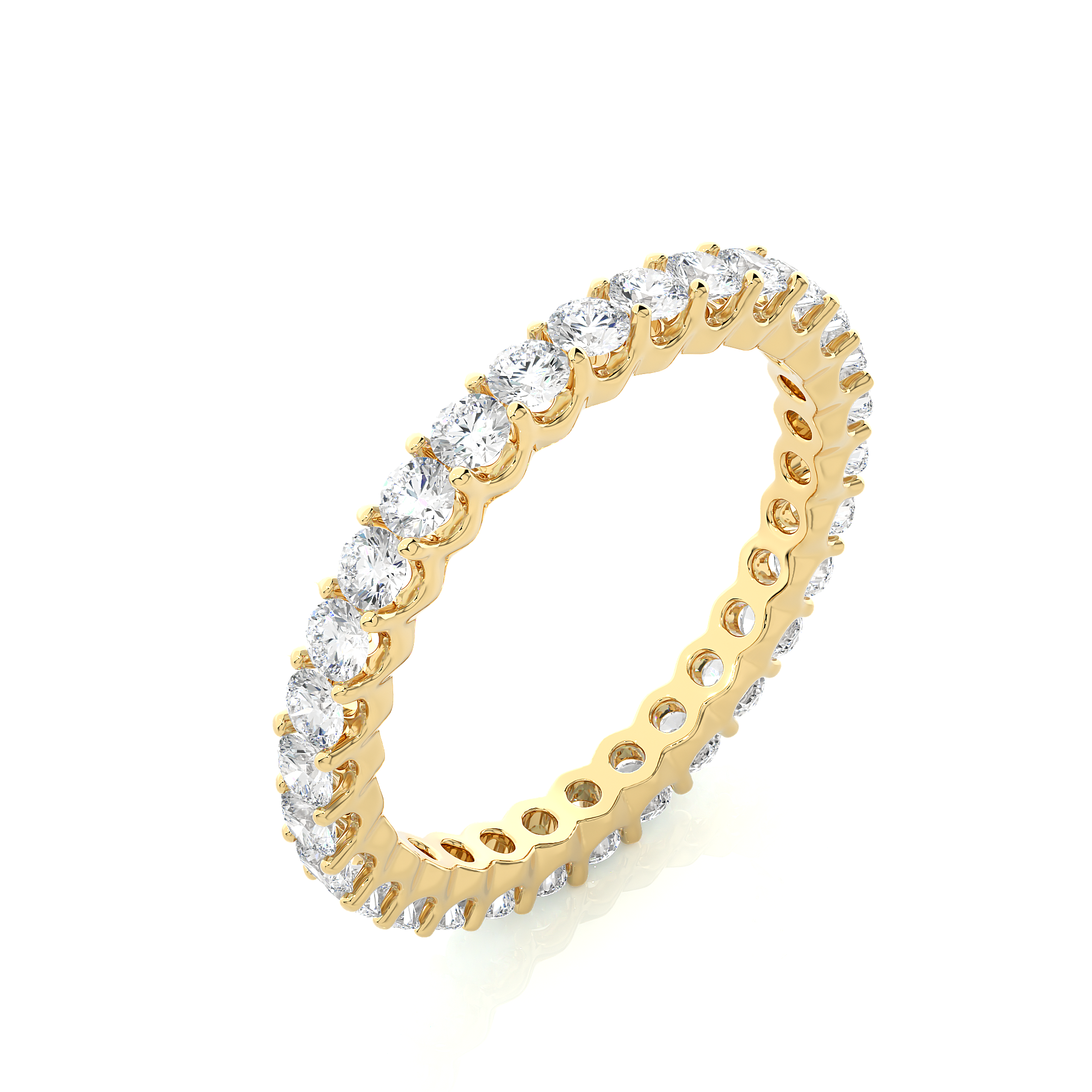 1.20 Carat H Color VS1 Clarity Diamond Studded Natural Diamond Ring.